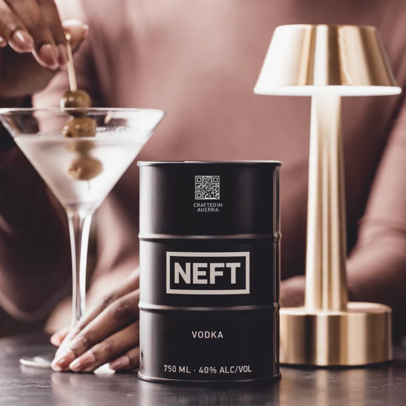 NEFT Vodka Black Barrel 750 ml