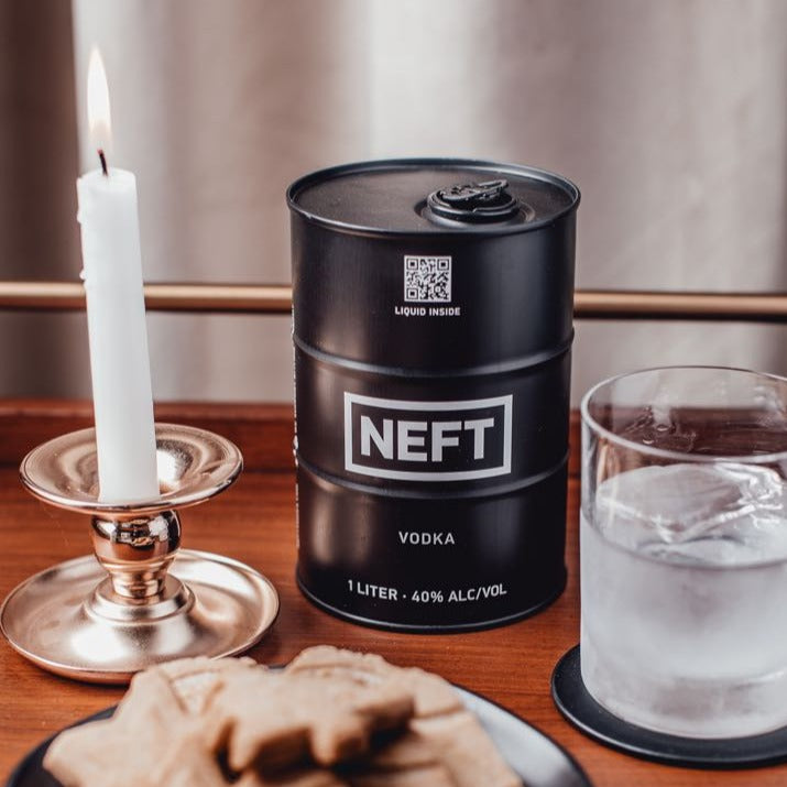NEFT Vodka Black Barrel 1L