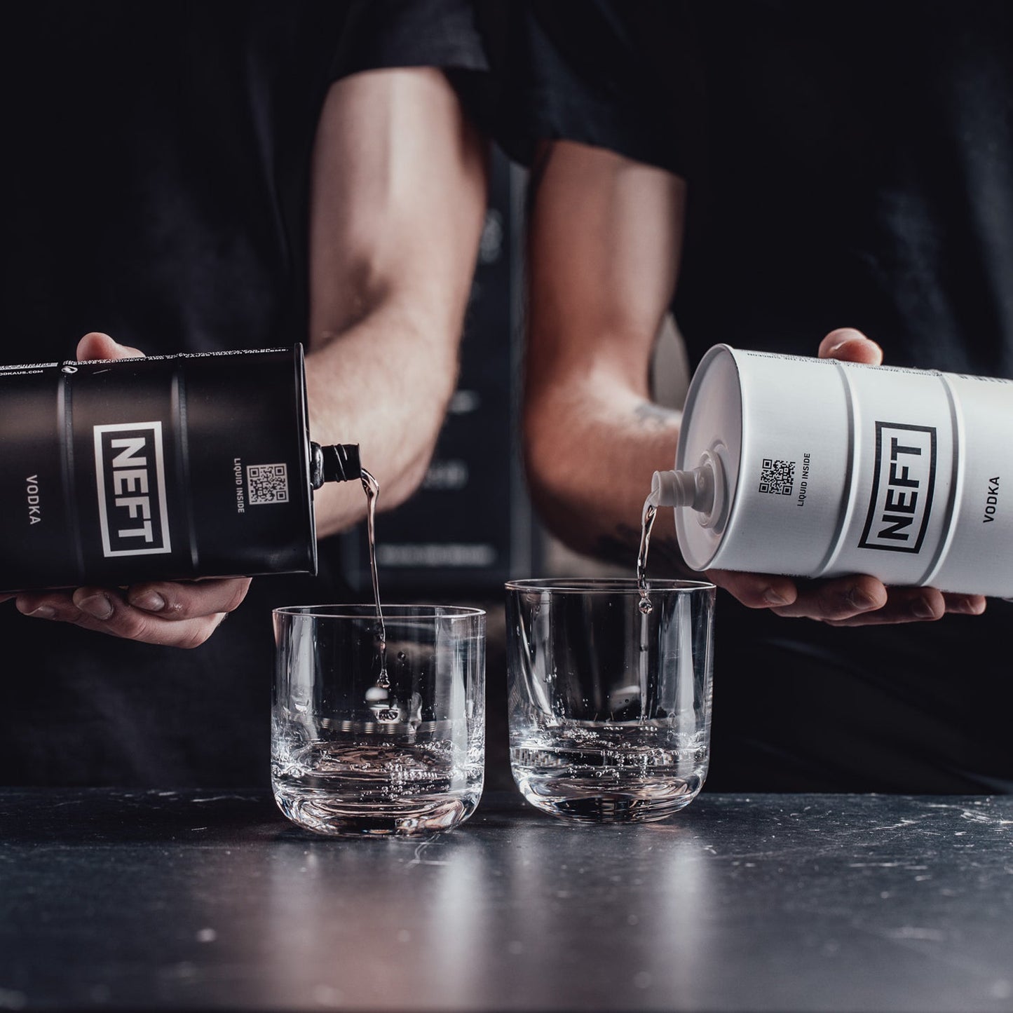 NEFT Vodka 1 Liter Duo