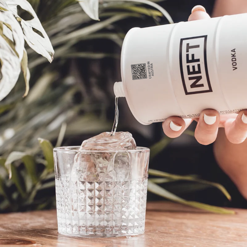 NEFT Vodka White Barrel 750 ml