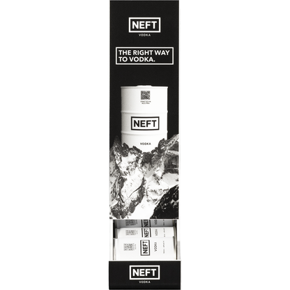 NEFT Vodka Mini Barrel Dispenser Bundle NEW