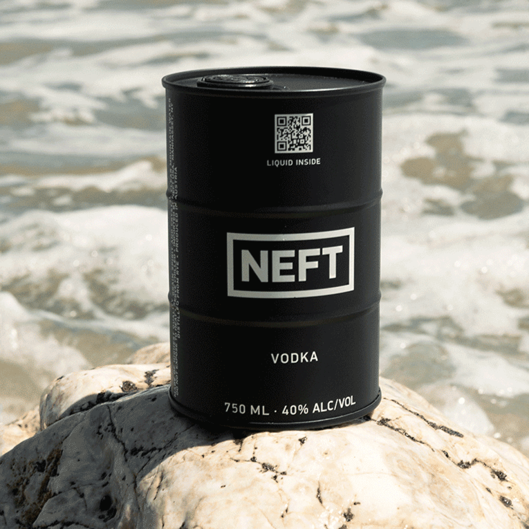 NEFT Vodka Black Barrel 750 ml