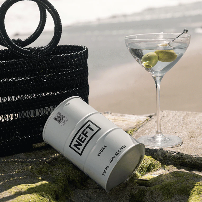NEFT Vodka White Barrel 750 ml